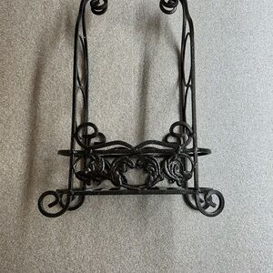 Ornate Wrought Iron Wine Rack/Stand‎